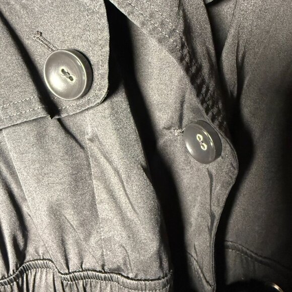 No Average Black Jacket- Apt 9 -Belt, Great Buttons, XL- NWOT - Picture 4 of 13